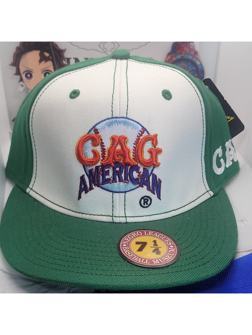 NBLM CAG baseball Fitted Hat 7 1/4 7  3/8 7 1/2